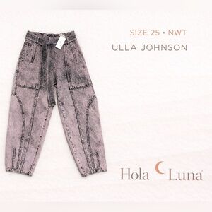 ULLA JOHNSON BRIER JEAN IN LILAC